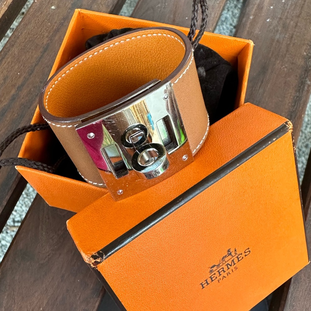 Authentic Hermès Kelly dog bracelet